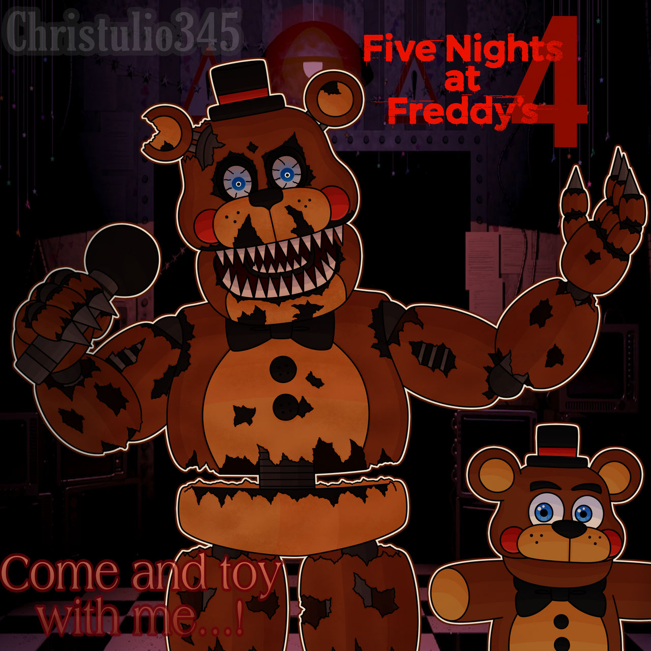Nightmare Toy Freddy by LeTaiNguyen86 on DeviantArt