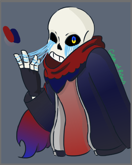 Nightmare Sans Fanart by Grave-of-Roseus on DeviantArt