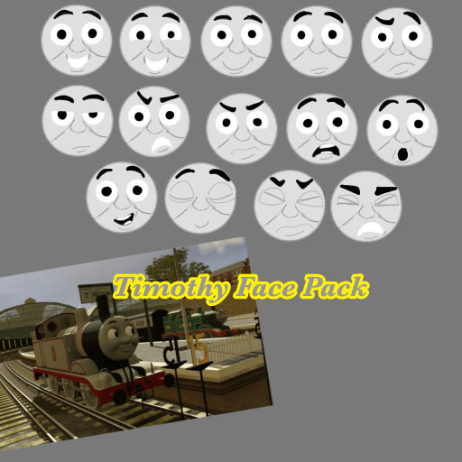 Tim Face Tte Timothy Face Pack (The Friendly Version) by SoftyFluffy on DeviantArt