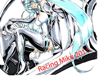 Come join me, Racing Hatsune Miku 2011