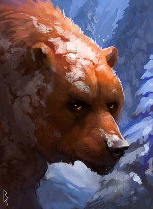 Commission: bear by Brevis--art