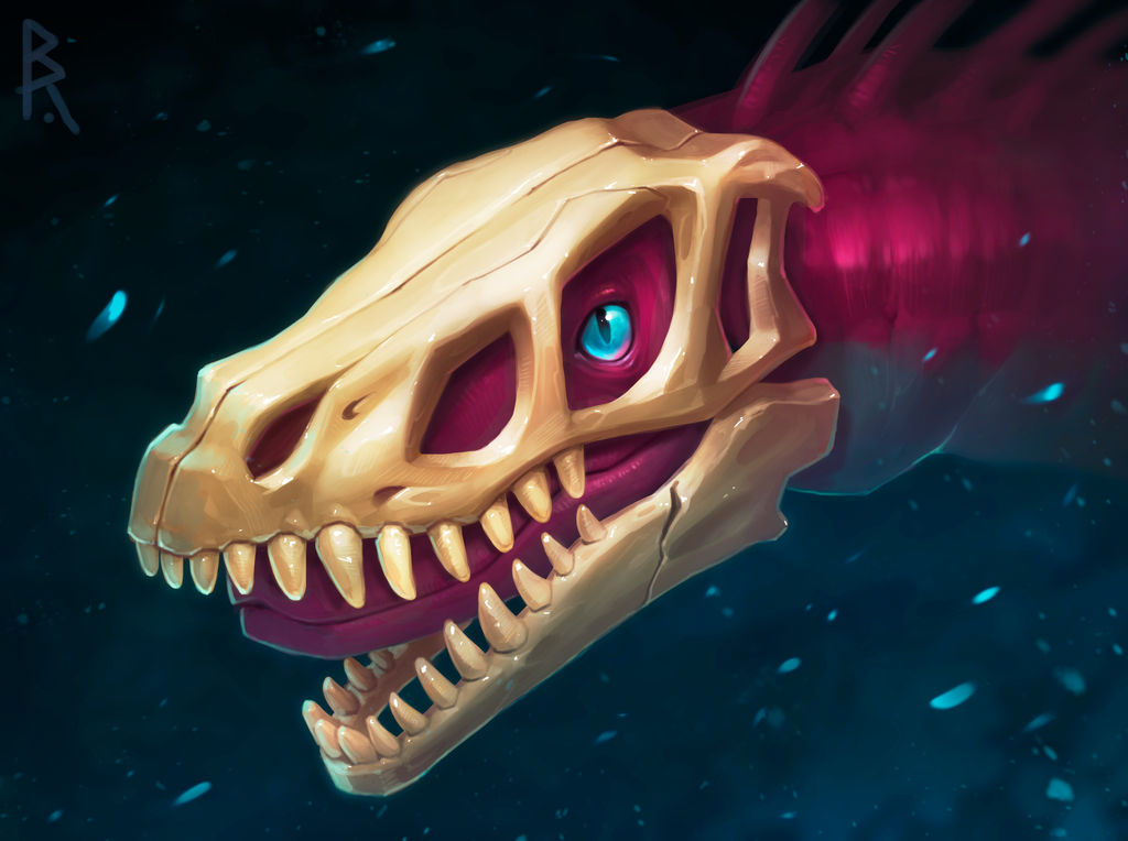 Zombie Raptor Deviantart Commission: raptor by Brevis--art on DeviantArt
