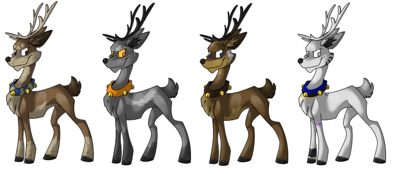 Reindeer Guys set 2