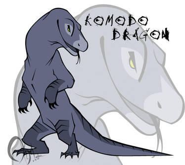 Concept art - Komodo Dragon 1