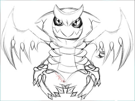 What'cha thinkin' bout, Giratina?  ~