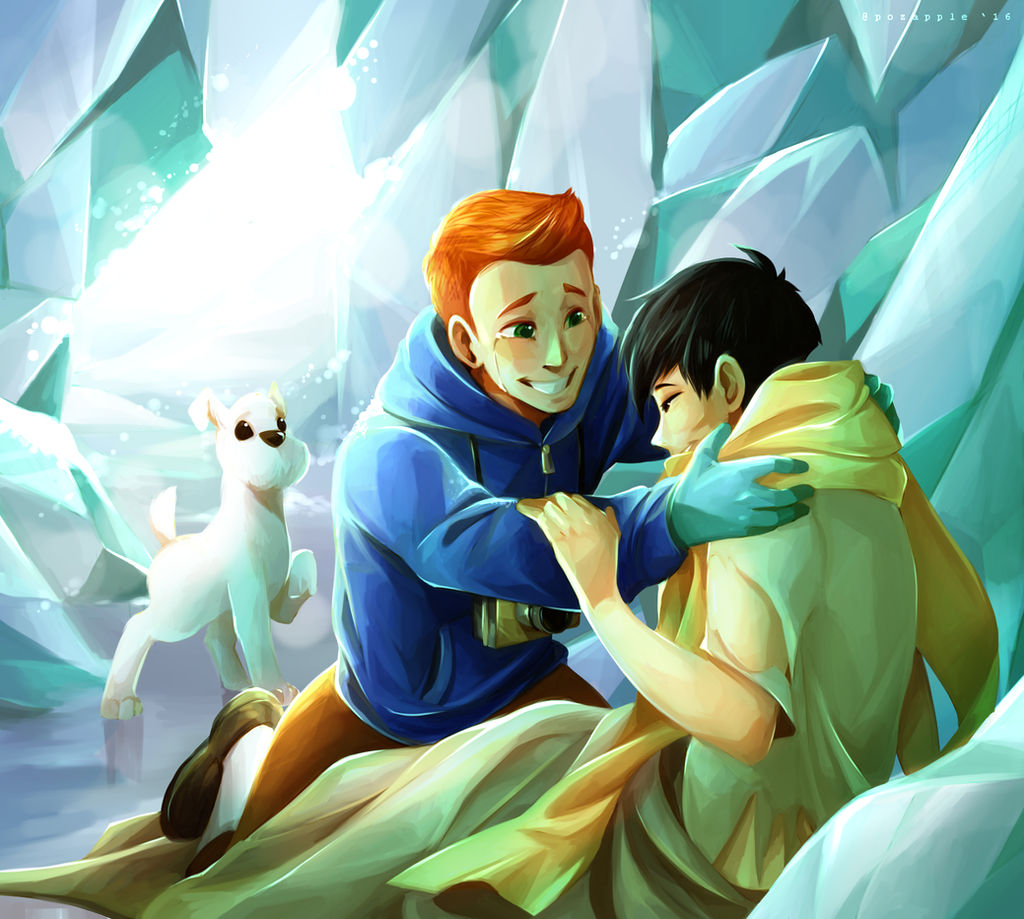 Tintin Deviantart Tintin in Tibet by Pozapple on DeviantArt