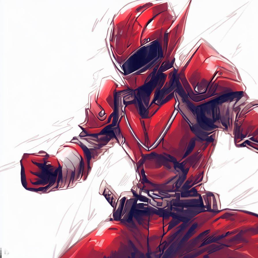 Red Spade Ranger from Power Rangers by ld345 on DeviantArt