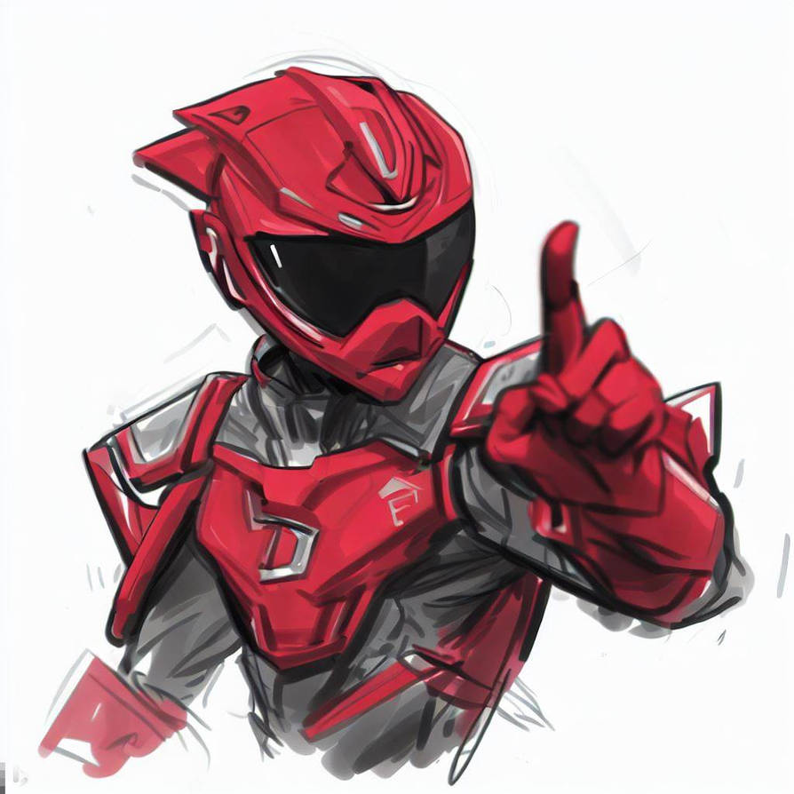 Red Spade Ranger from Power Rangers by ld345 on DeviantArt