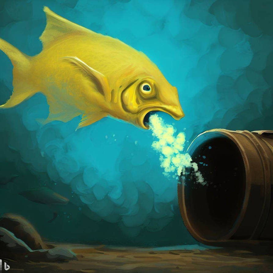 Fish breathing clorine (12) by ld345 on DeviantArt