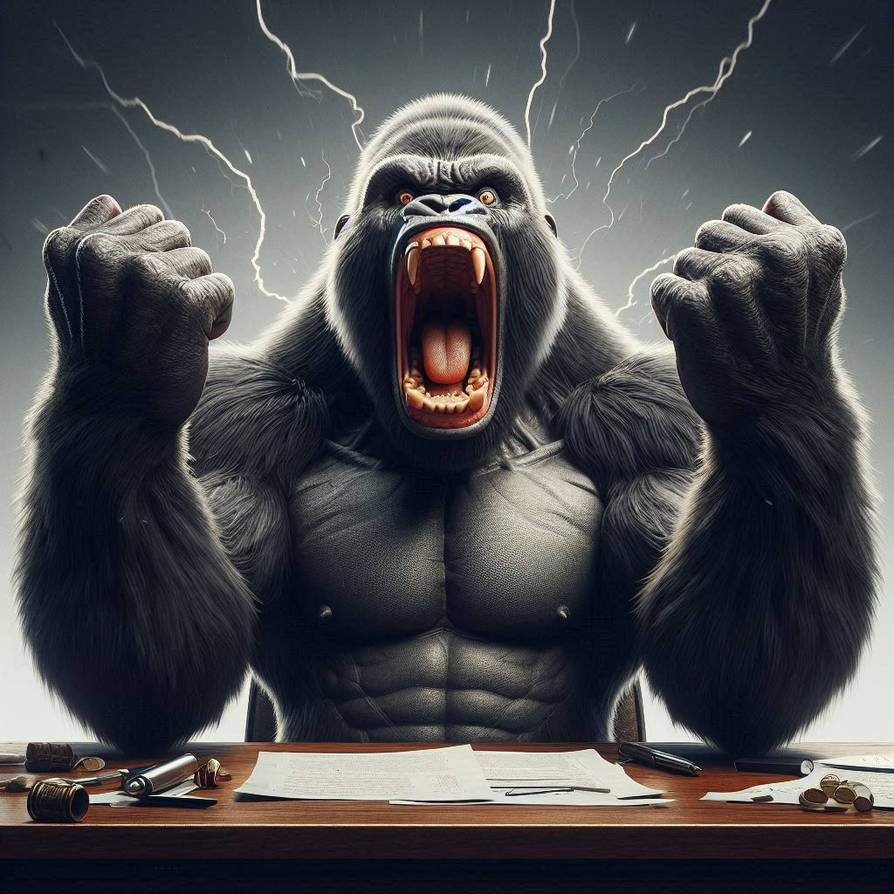 A gorilla rage 3 by ld345 on DeviantArt