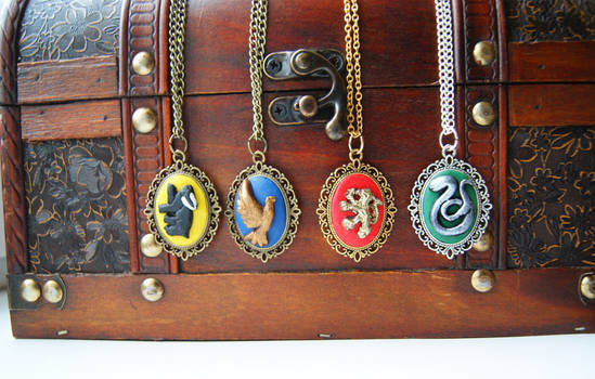 Hogwarts House Necklaces
