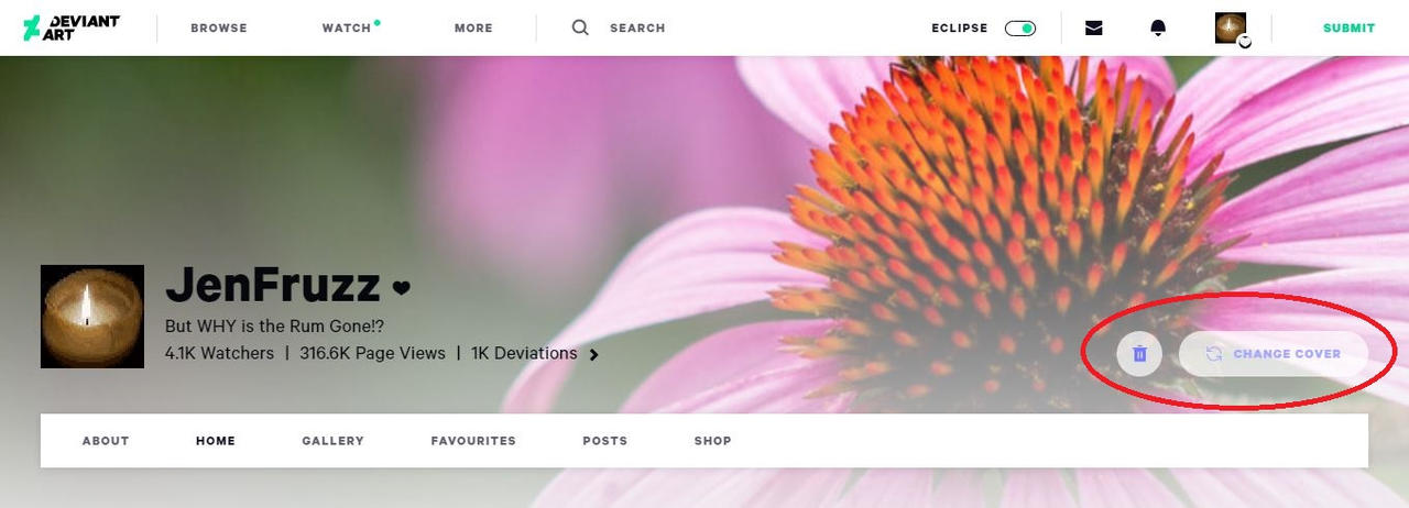 Change Cover button by JenFruzz Change Cover button by JenFruzz