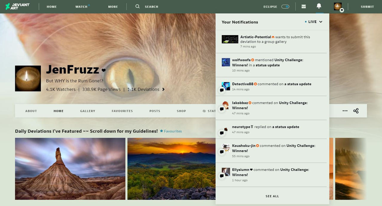 How to DeviantArt: Notifications by JenFruzz on DeviantArt