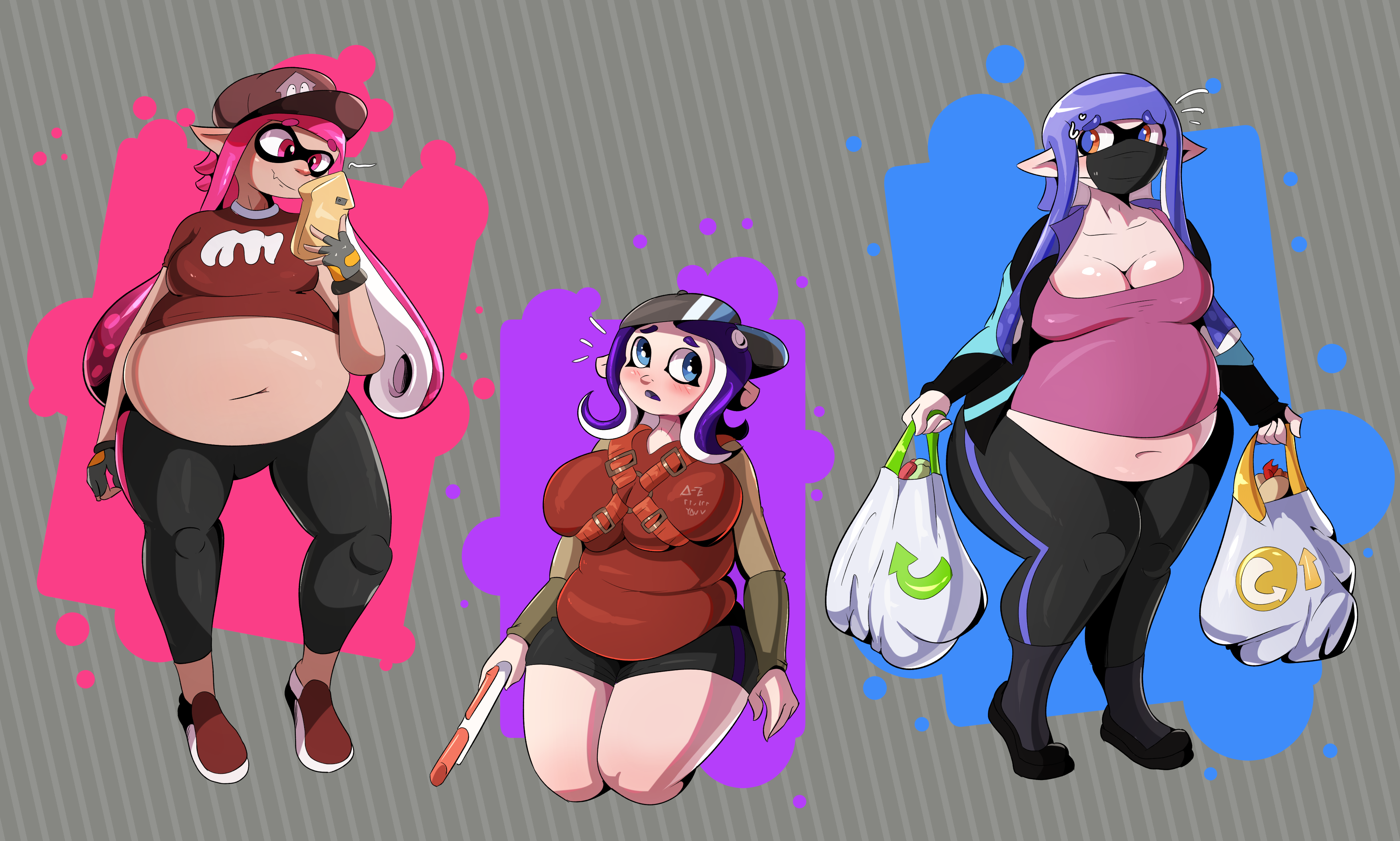 Splatoon Figure Deviantart Splatoon Stuff by VeryFilthyThing on DeviantArt