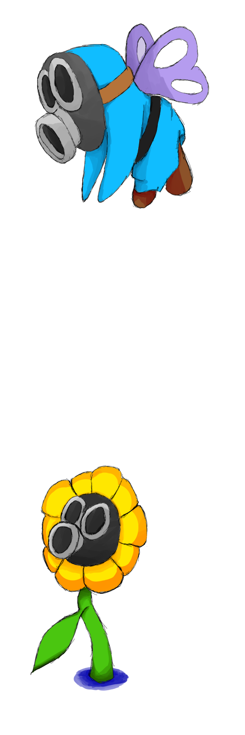 Flifit the sunflower snifit by Crazy-tim on DeviantArt