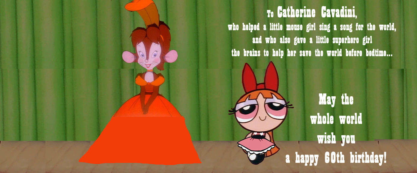 Happy 60th Birthday to Cathy Cavadini! by timbox129 on DeviantArt