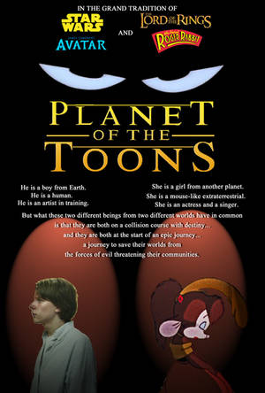 Planet of the Toons Mockup Poster 30