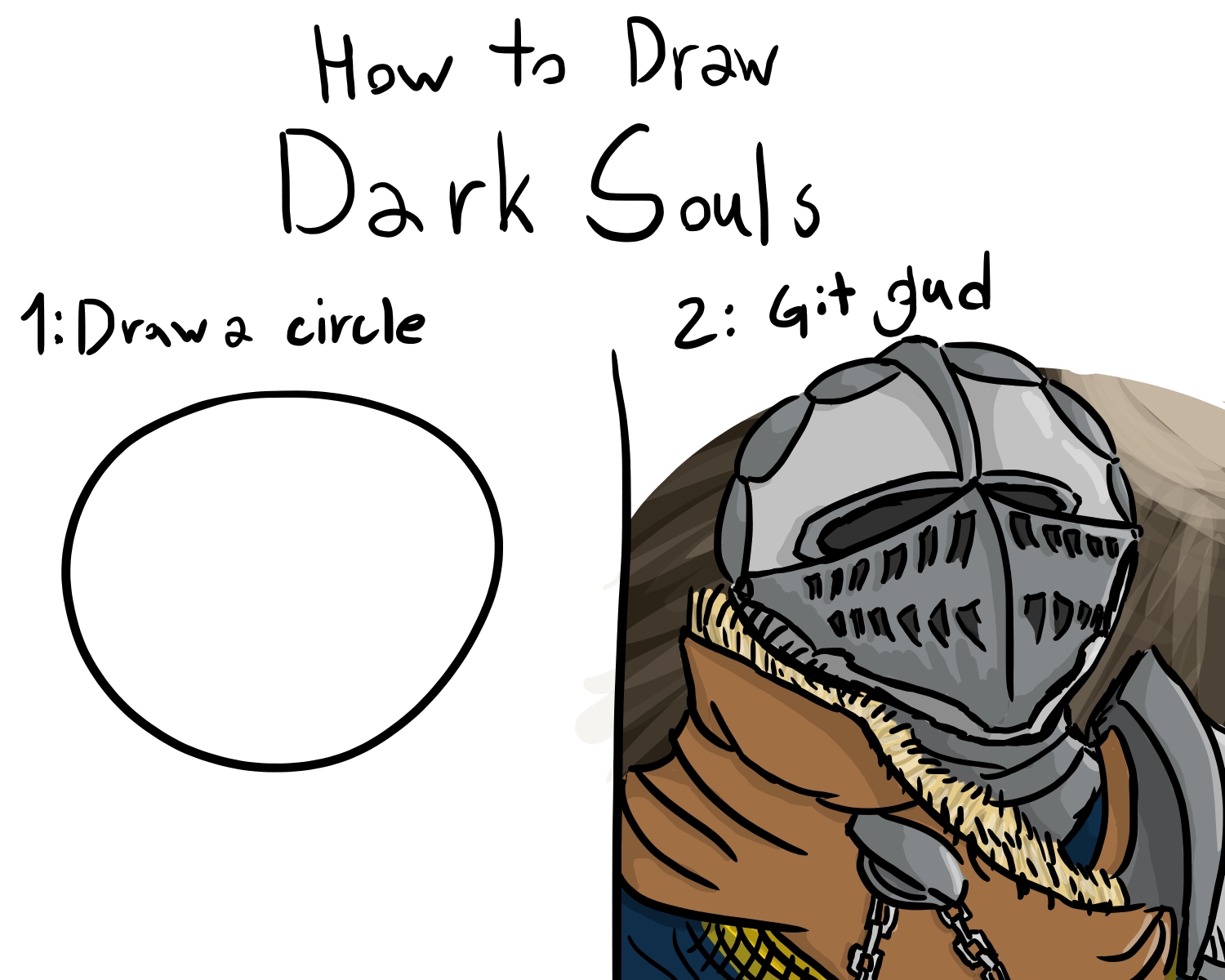 How to draw Dark Souls by collingreymane on DeviantArt
