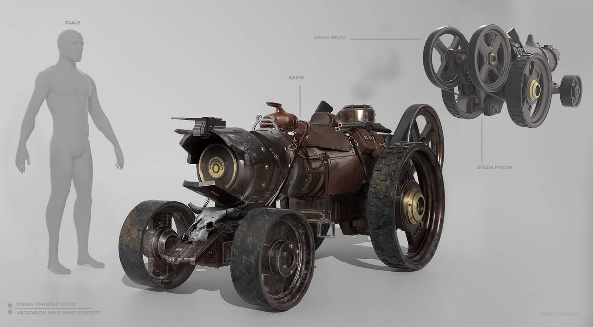 Vehicles powered by steam фото 89