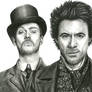 Sherlock Holmes and Dr Watson