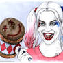 Harley Quinn (Ink and Watercolors)