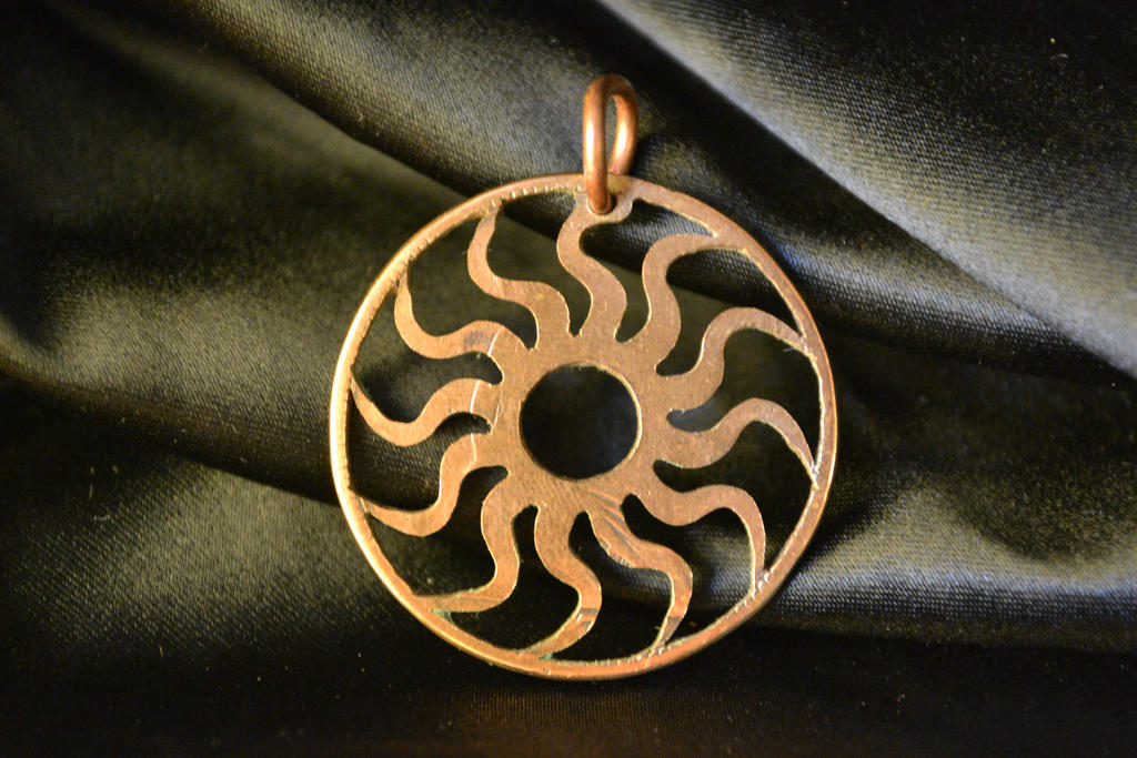 Bootleg Coin Geometric Sun, Hand cut coin, Bootleg Pirates by DeeDip on DeviantArt