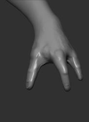 3 fingered hand - Study Work in Progress