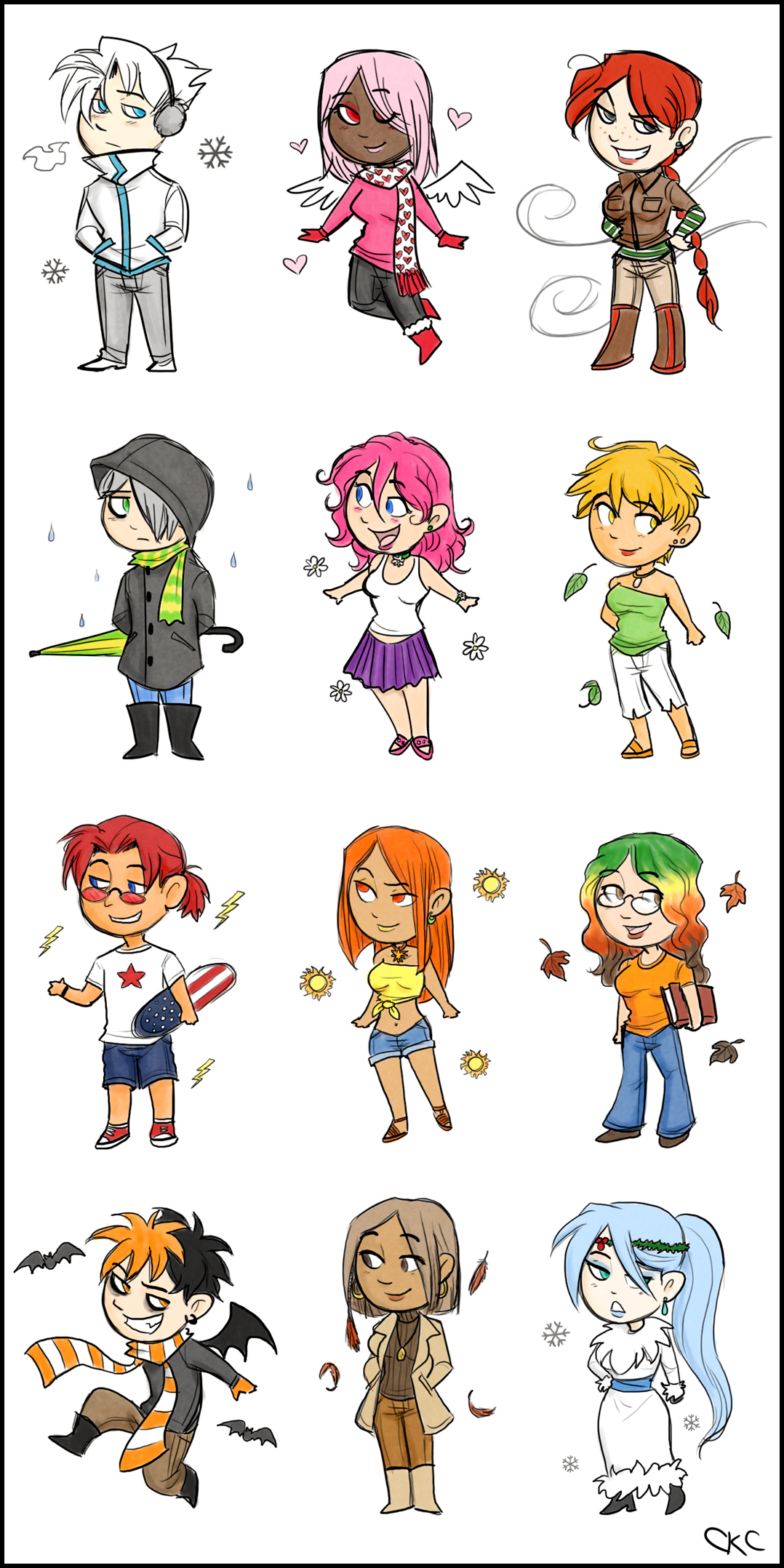 Months Concept Revisited by Inonibird