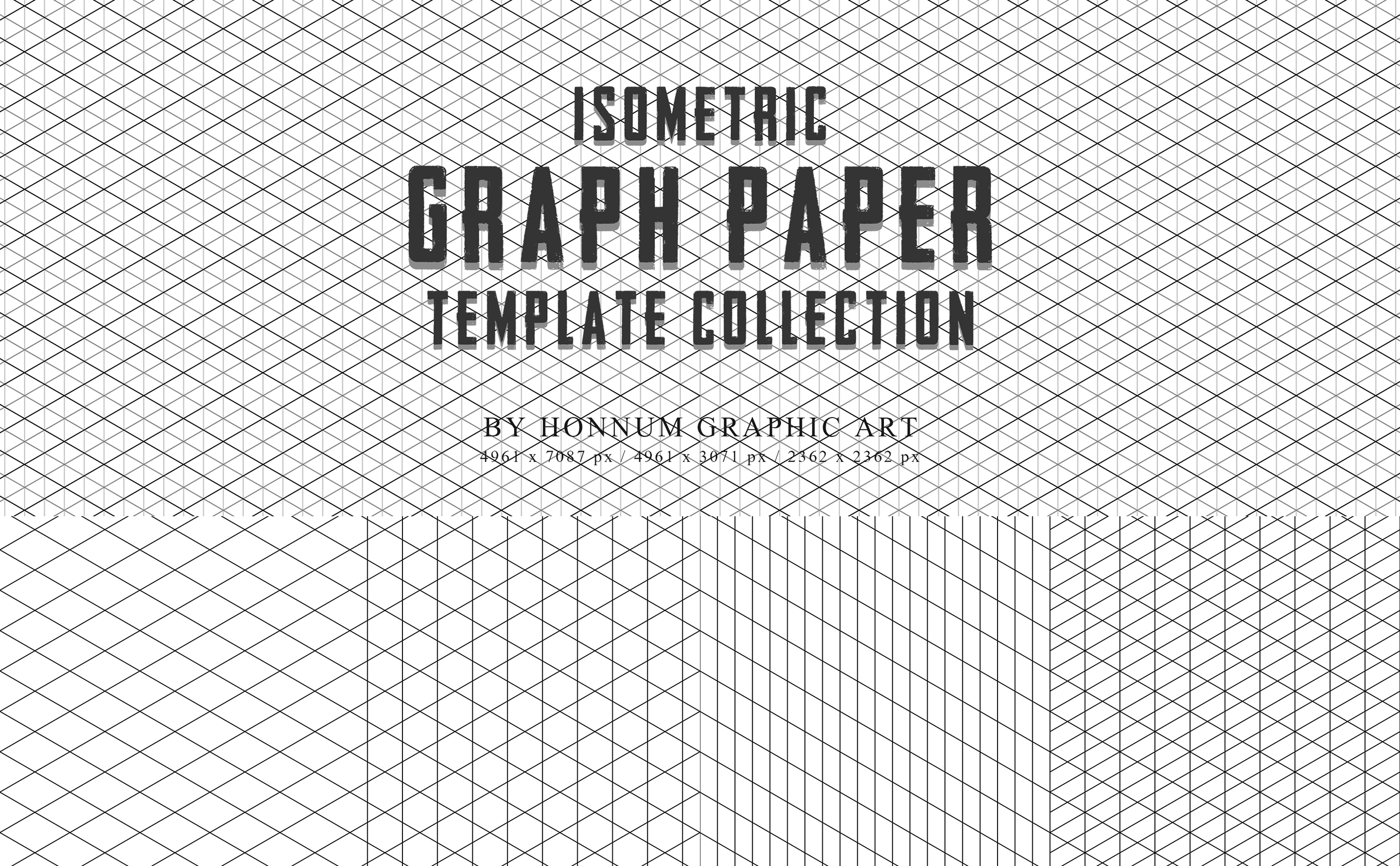 Isometric Excel Chart Isometric Graph Paper Template Collection Download by Honnum-Graphic ...