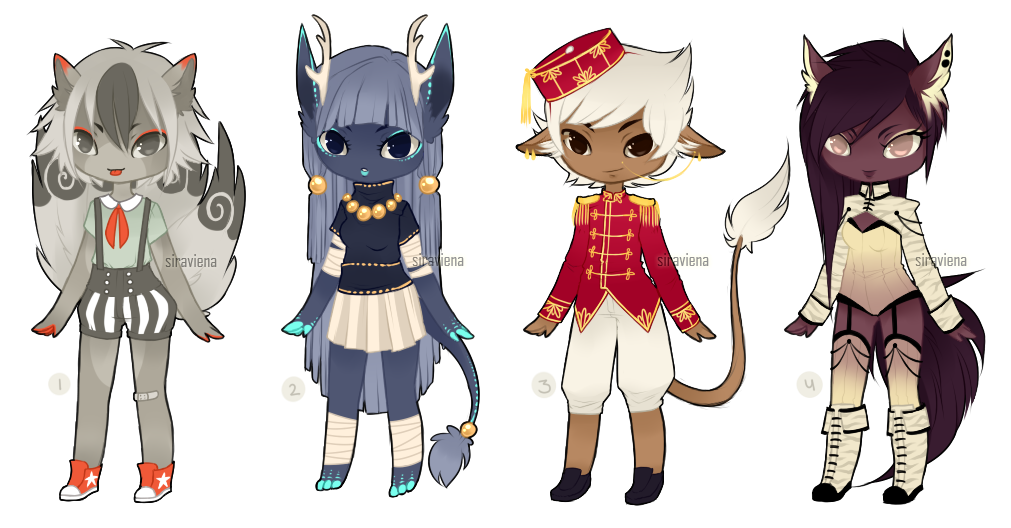 Random Anthros [Adoptables] CLOSED