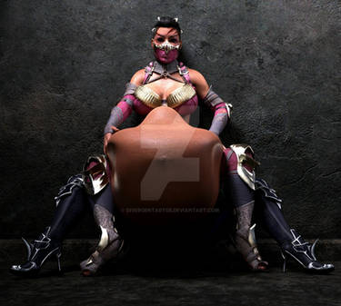 Mileena Consumes Kitana - Anal Vore