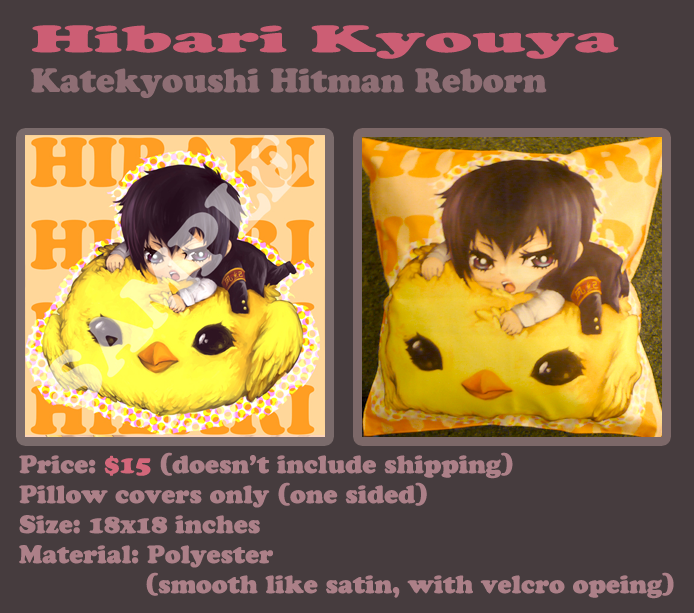 Hibari Pillow Design