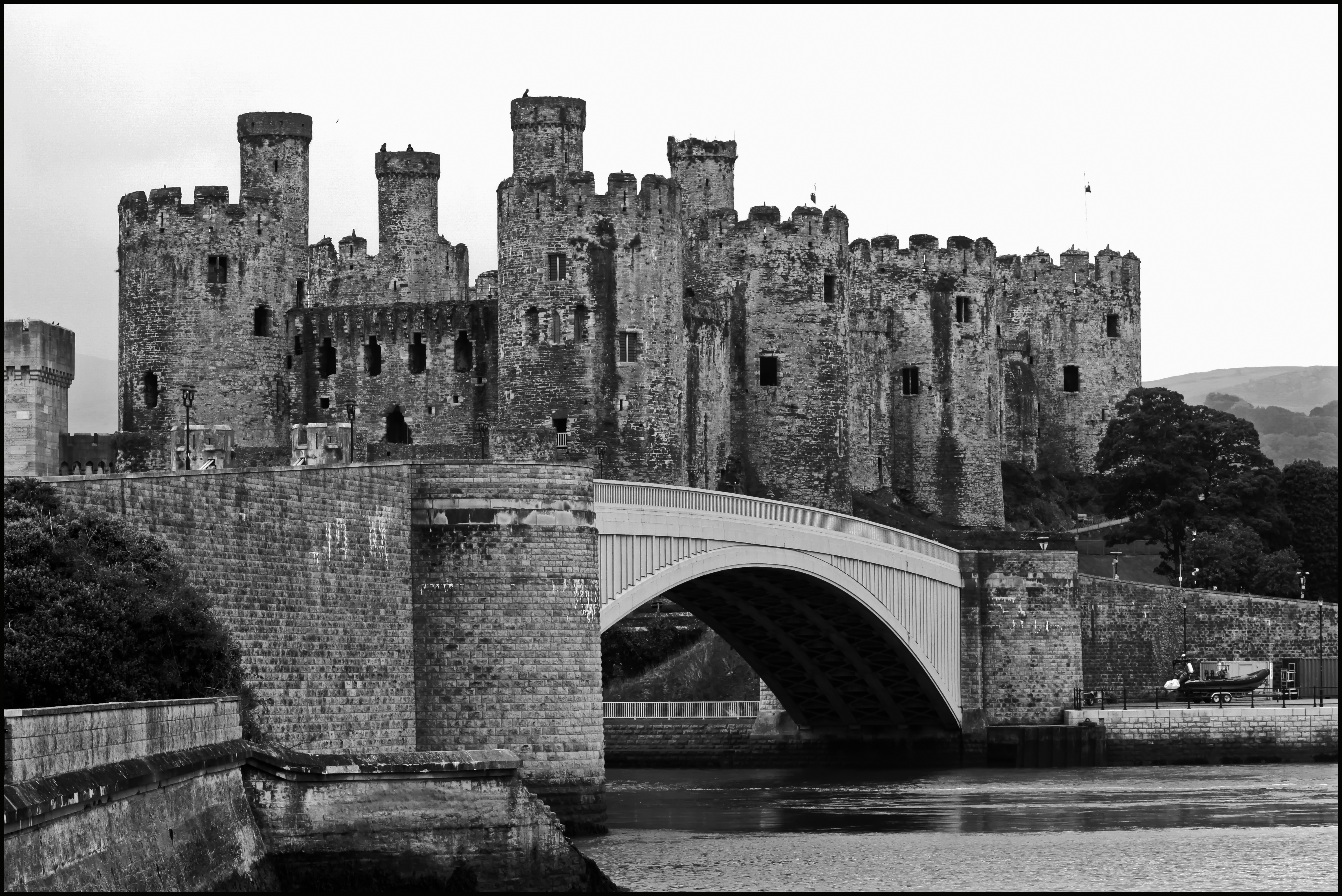 Conwy Castle - Cymru ( Wales ) NEW EDIT