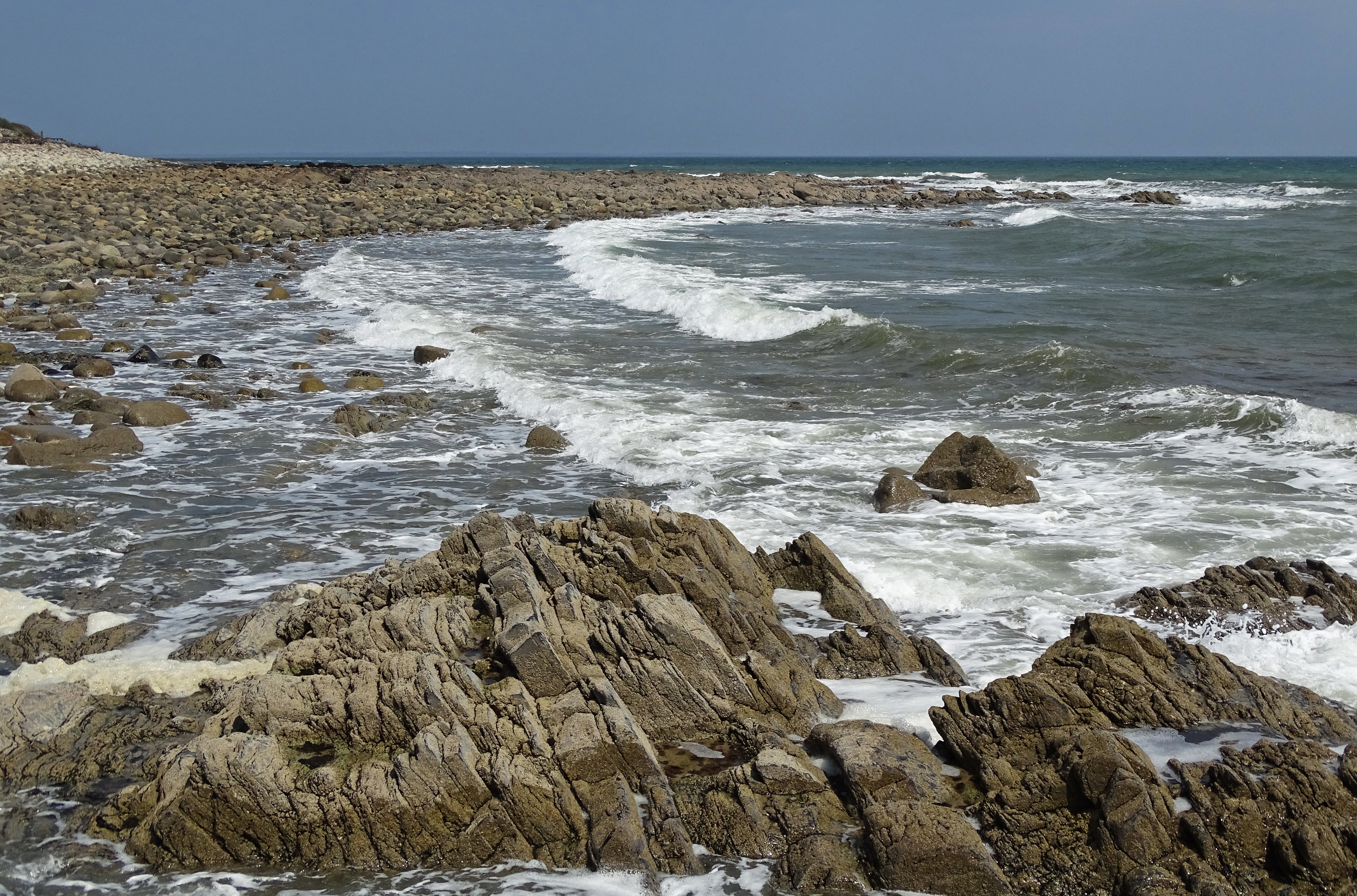 Rocks and waves