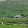 Village in a valley