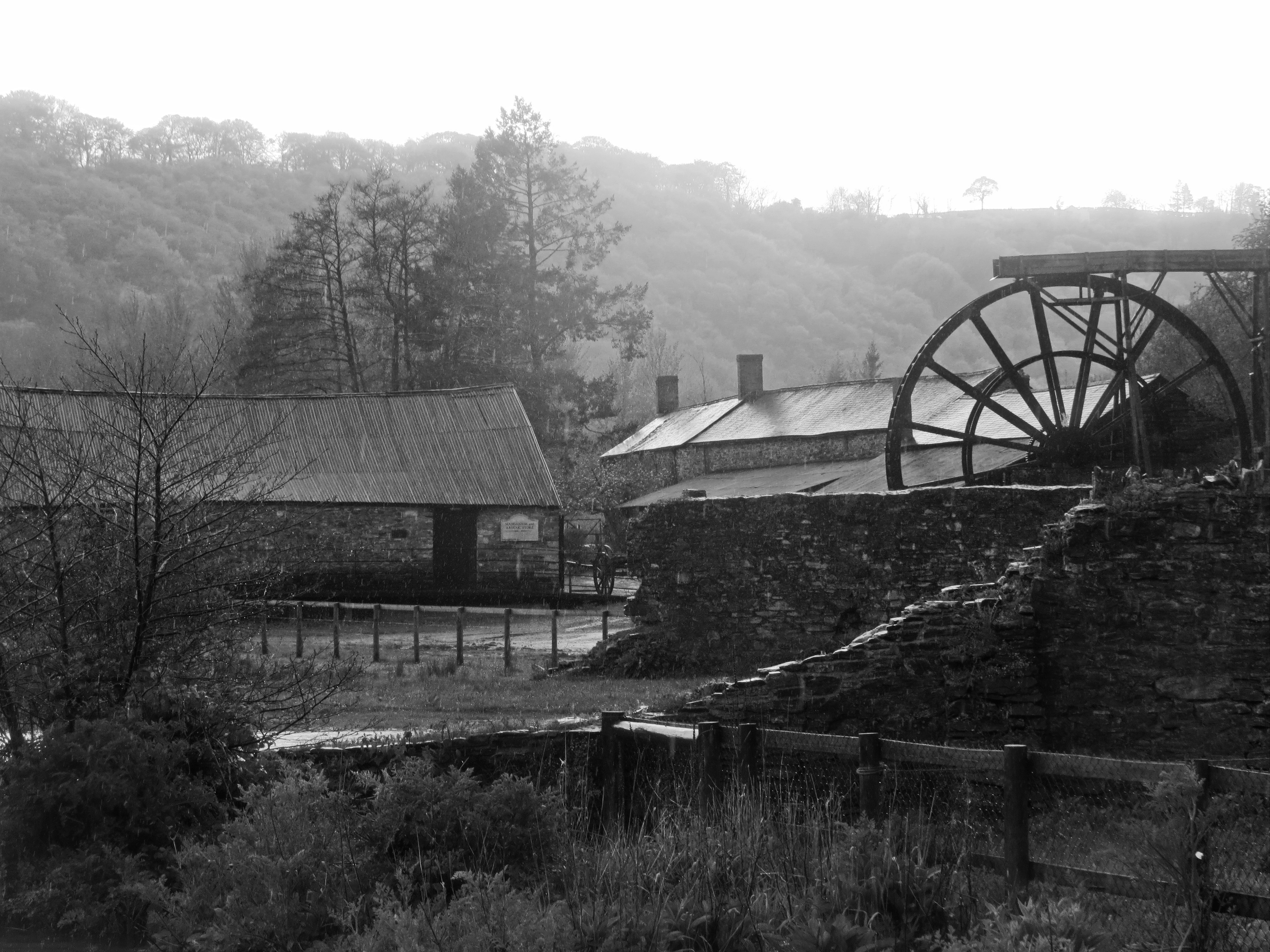 County live museum on a rainy day