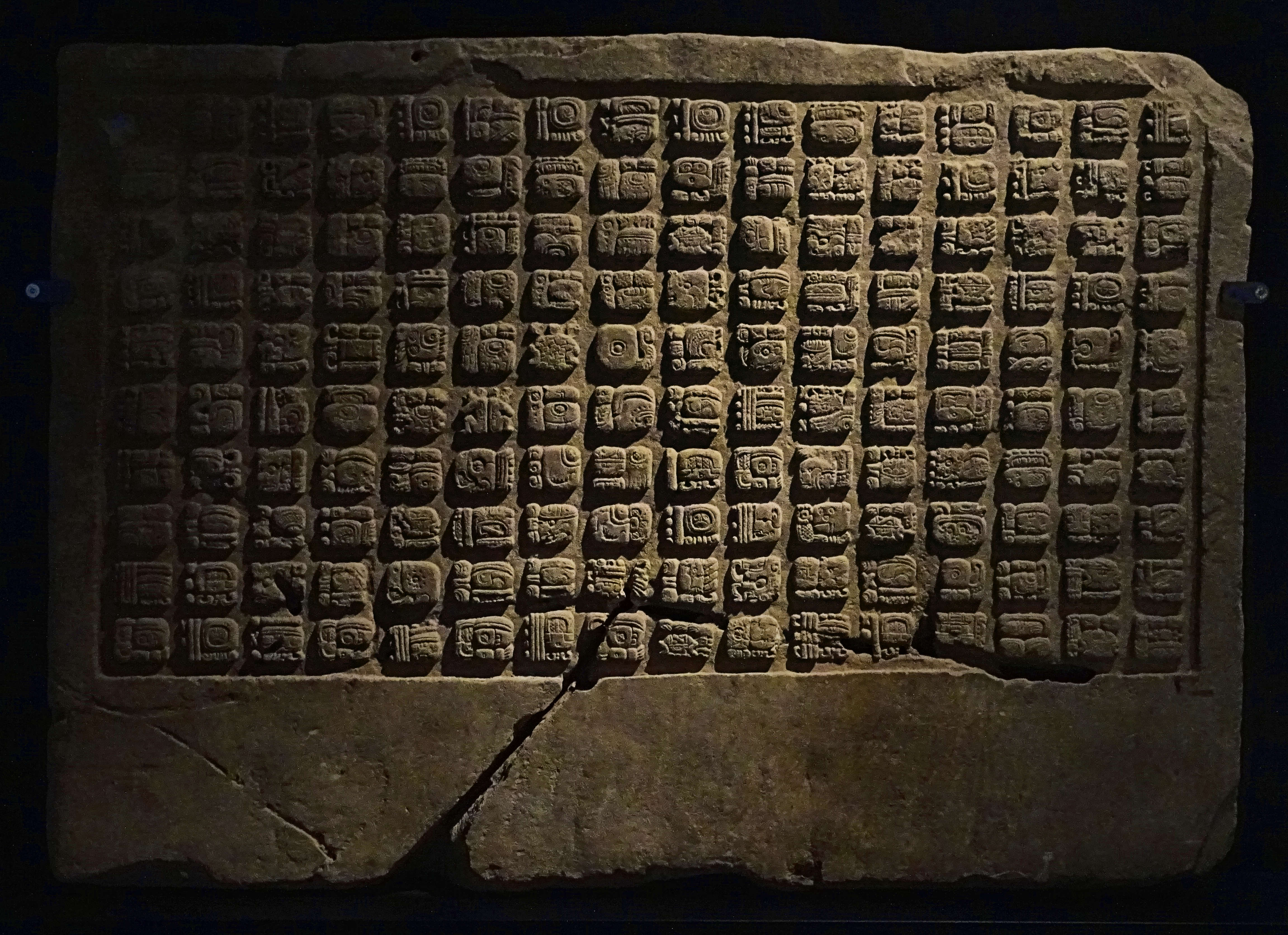 Maya hyroglyphs