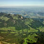 Swiss Alps view