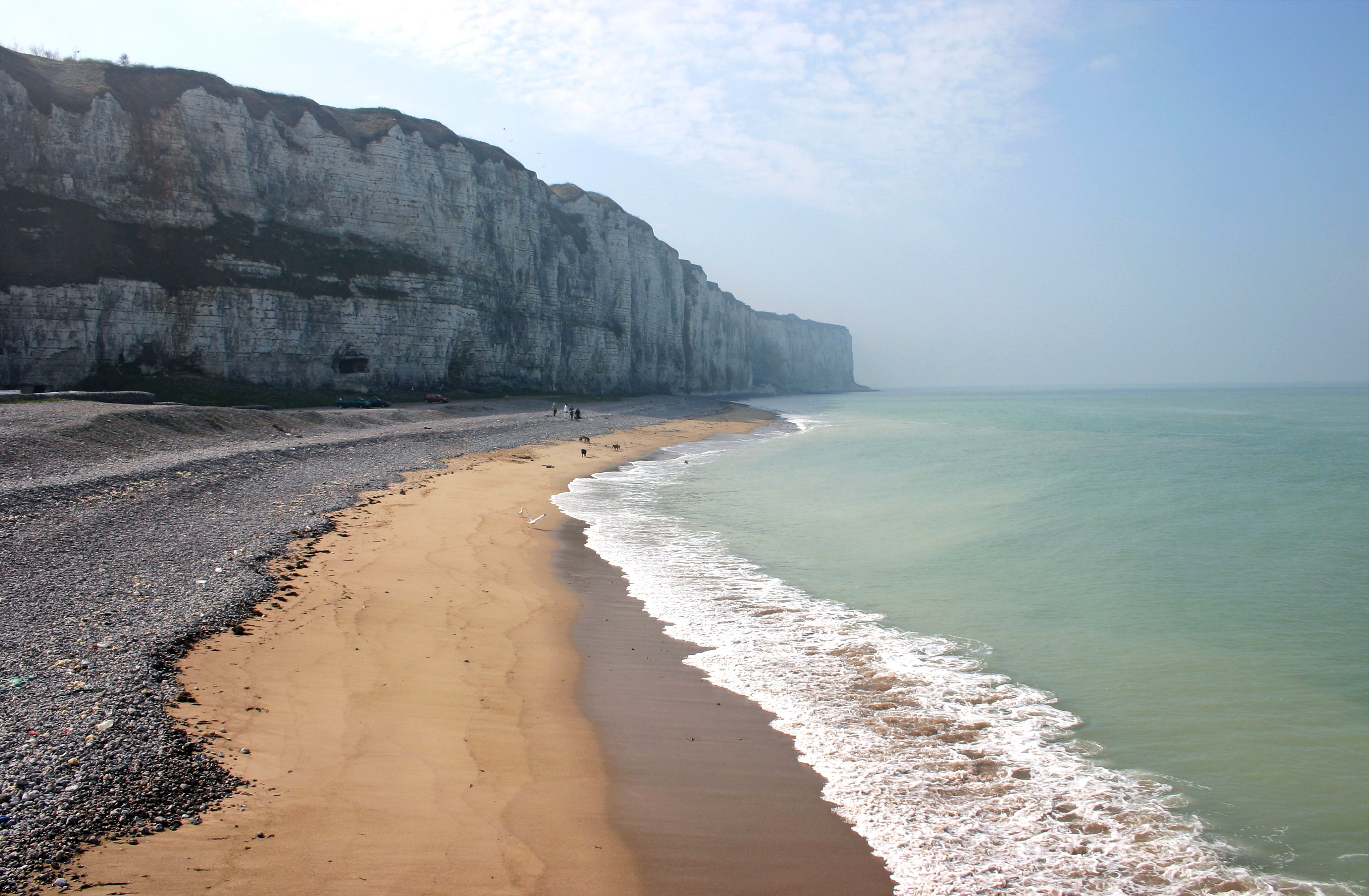 Beach near St. Valery