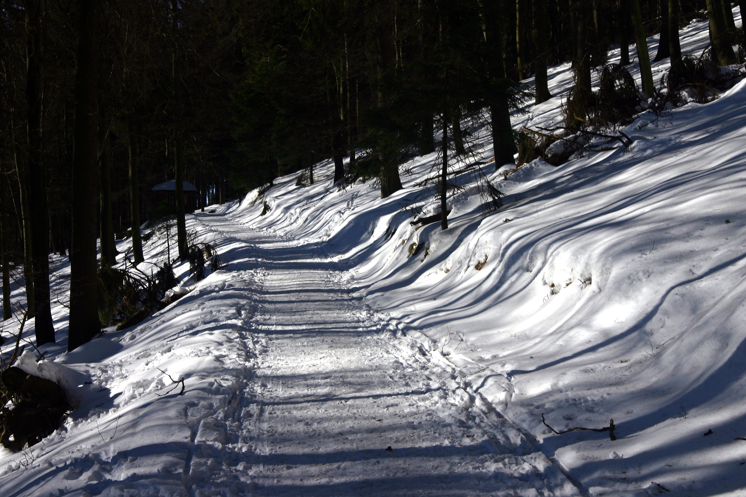 Much used track