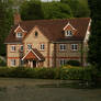 House beside a lake