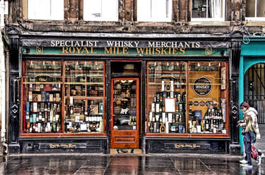 Whisky Shop - Royal Mile - Edinburgh