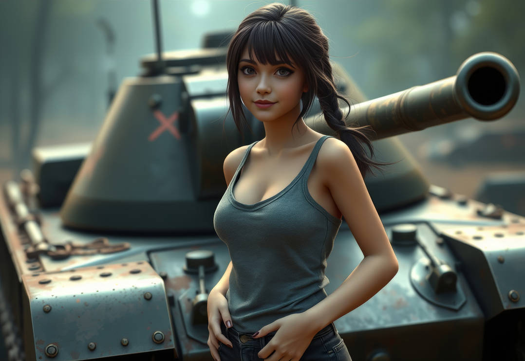 Animation Tank Female Tank girl by UdoChristmann on DeviantArt