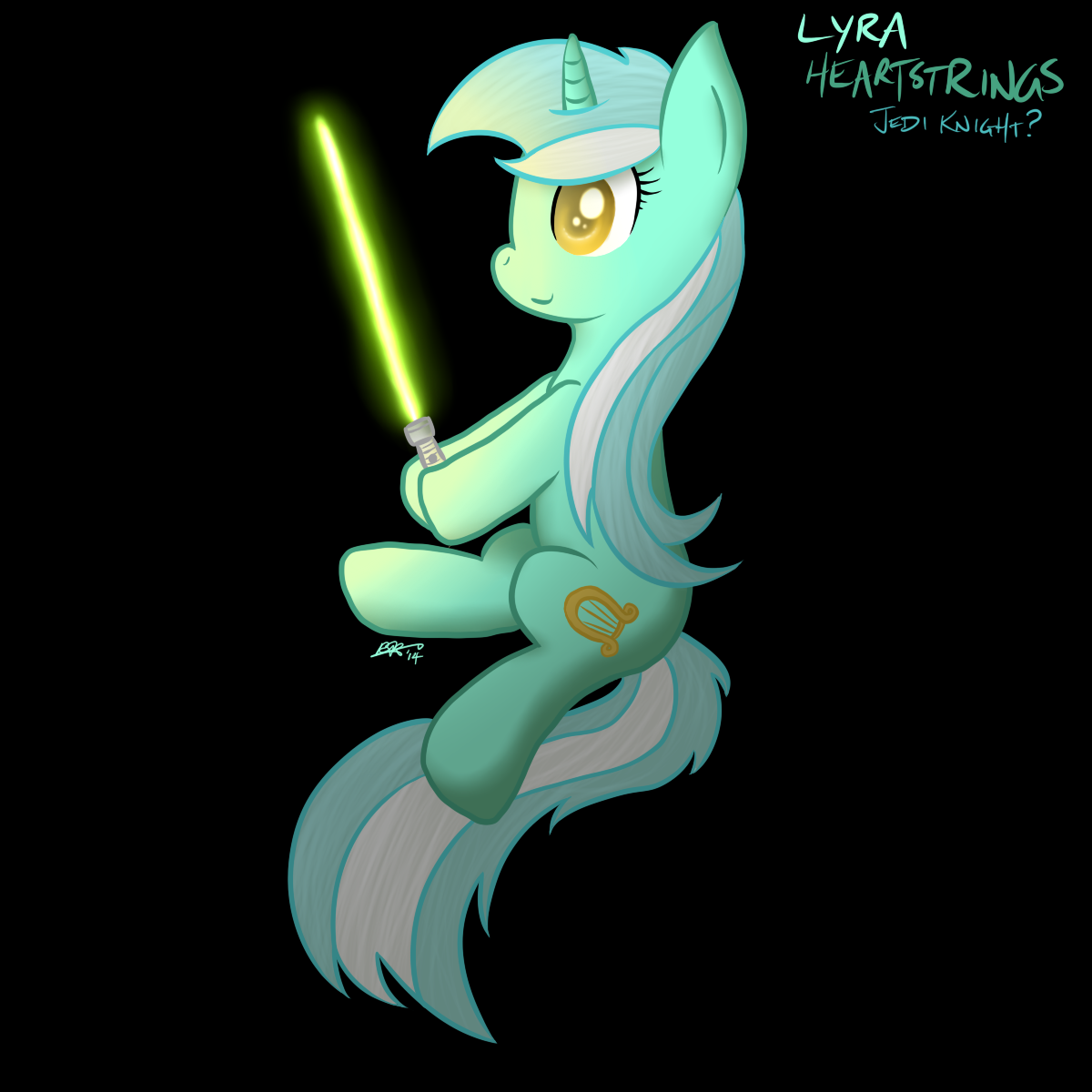 Lyra - With Lightsaber
