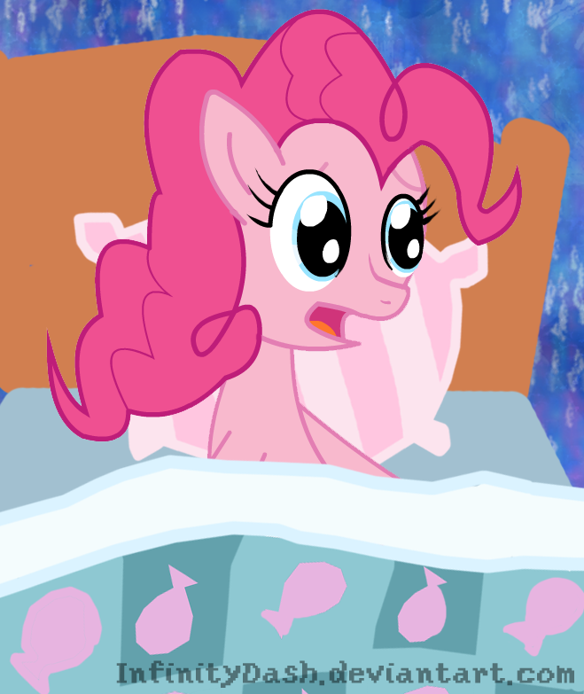 Pinkie Waking Up 1 - Cupcake Dreams game art