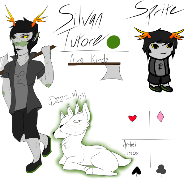 Homestuck OC: Silvan Tutore (REMADE)