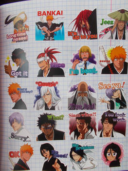 Bleach (stickers) 3