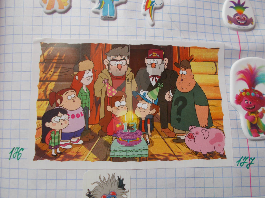 Gravity Falls stickers 2 by Hedgehog-Russell on DeviantArt
