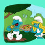 Smurf's Pizza Day