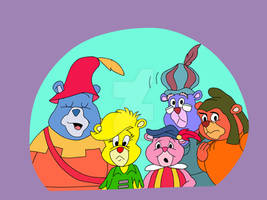 Gummi Bears spotted a camera